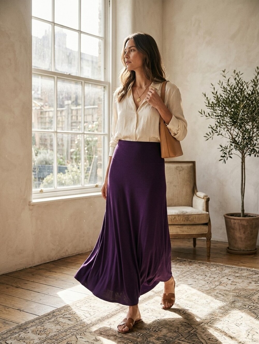 Om Grown Skirt 95% Rayon